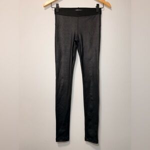 David Lerner Snake Print Black Leggings size XS